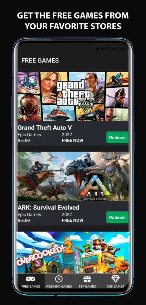 Epic Freebie Games Radar Screenshots