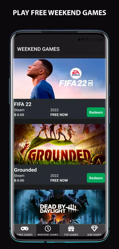 Epic Freebie Games Radar Screenshots