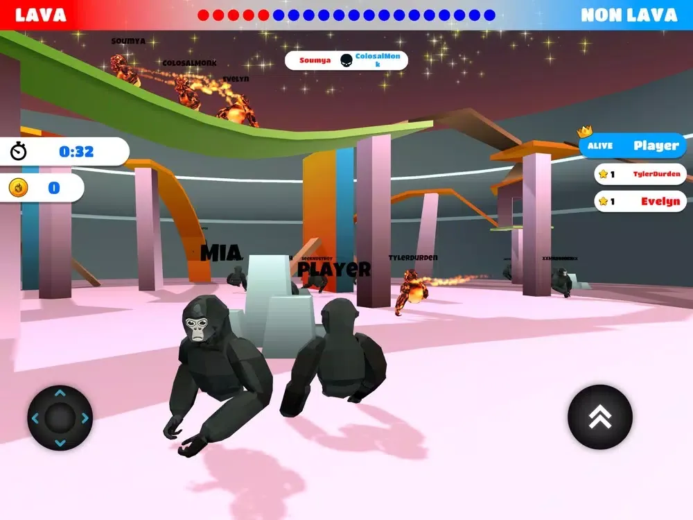 Gorilla Chase (TAG) iPad 應用截圖