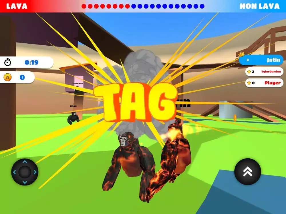 Gorilla Chase (TAG) iPad 應用截圖
