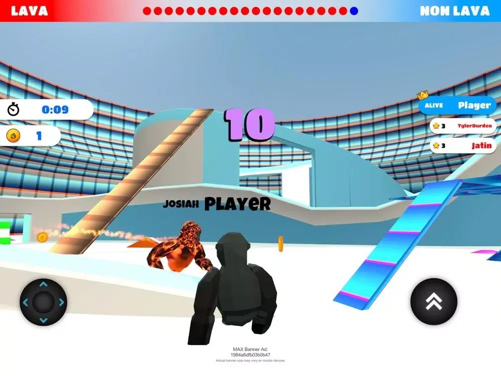 Gorilla Chase (TAG) iPad 應用截圖