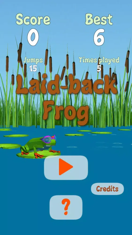 Tangkapan skrin Laid-Back Frog