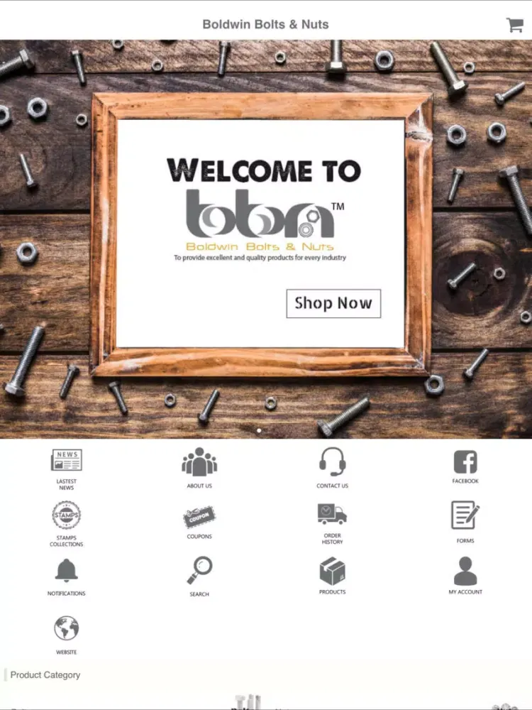 تصاویر Boldwin Bolts & Nuts iPad 