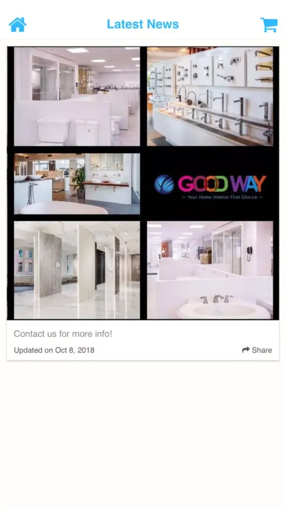 Capturas de tela do Goodway Interior Store