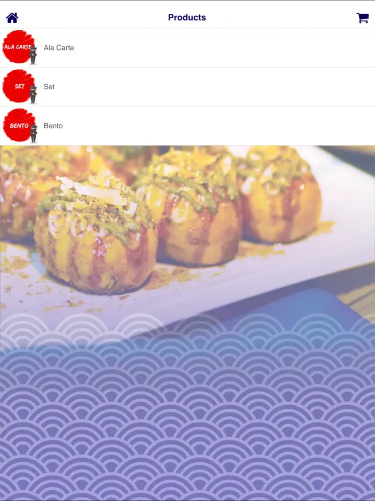 Japan Boat Takoyaki iPad  スクリーンショット