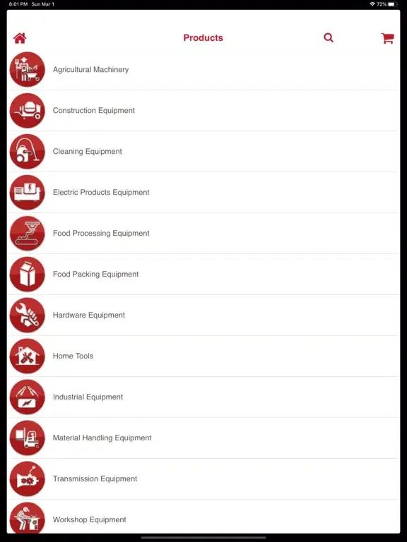 Capturas de pantalla de Win Hin Machinery iPad 