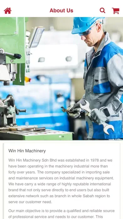 Capturas de pantalla de Win Hin Machinery