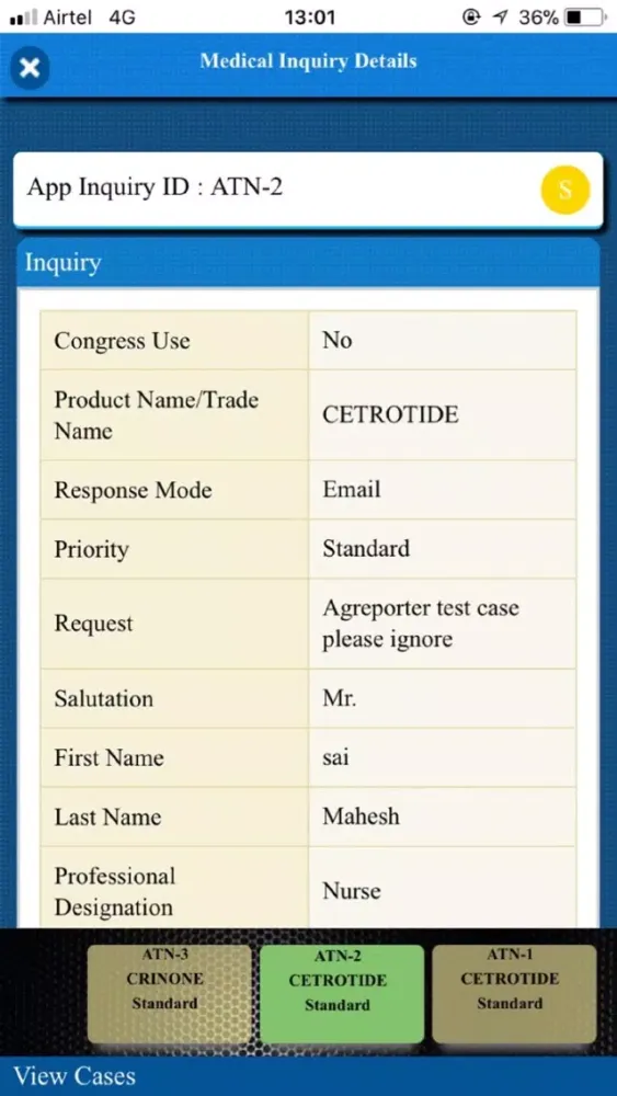 EMD Medinfo App Screenshots