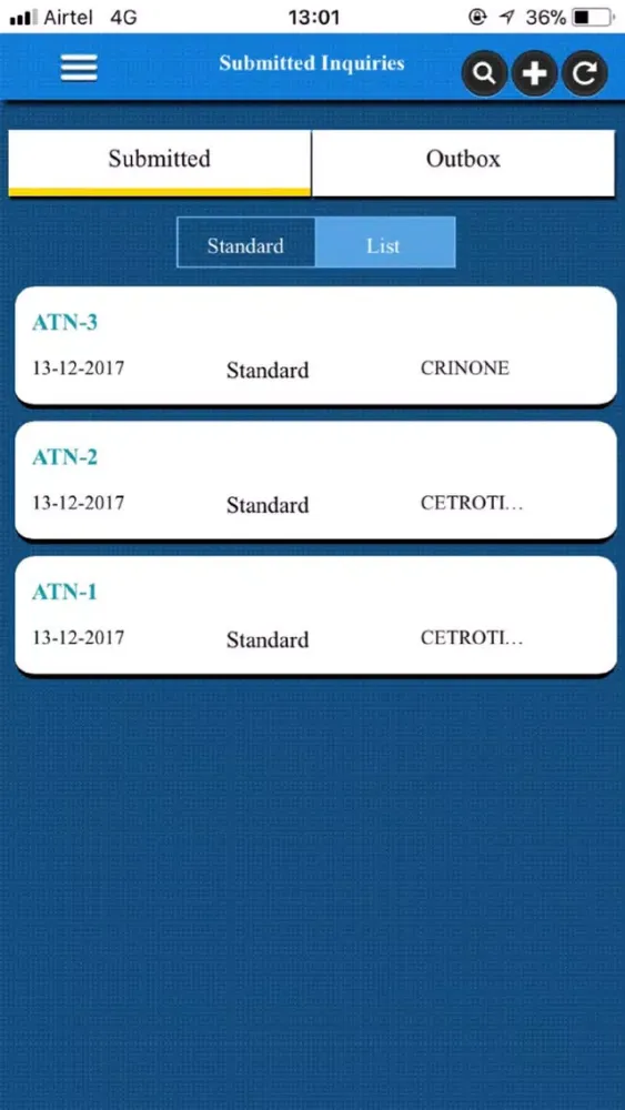 EMD Medinfo App Screenshots