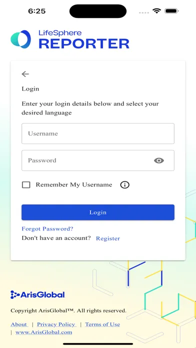LifeSphere Reporter Screenshots