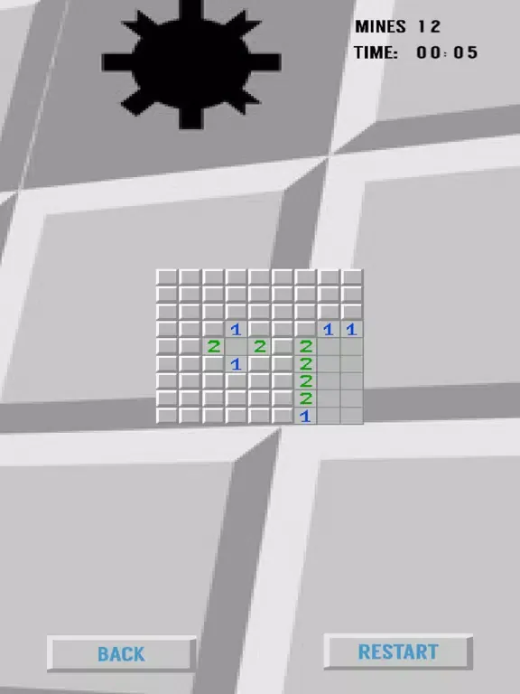 Minesweeper - classic arcade game of all times iPad 应用截图