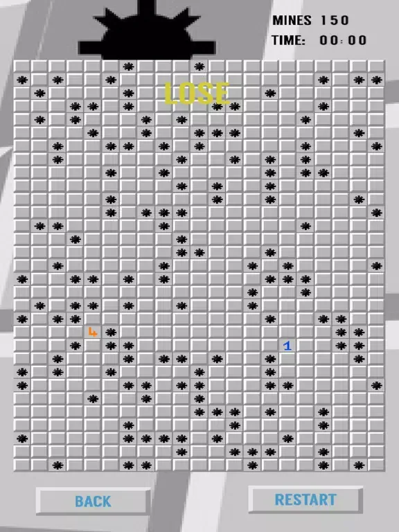 Minesweeper - classic arcade game of all times iPad 应用截图