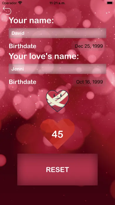 Love calculator compatibility スクリーンショット