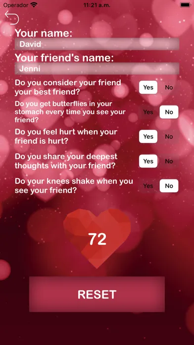 Love calculator compatibility スクリーンショット
