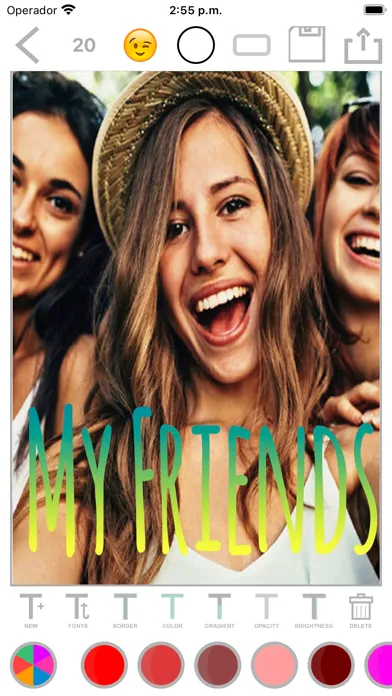 Скриншоты Write on photos add text