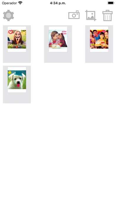 Capturas de tela do Write and paint on photos