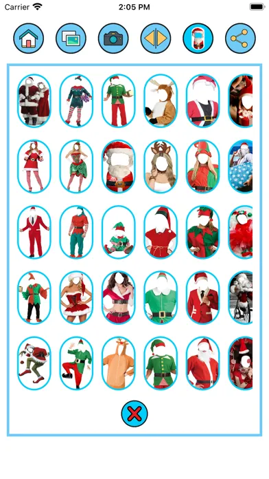 Zrzuty ekranu Photomontage with Santa Claus