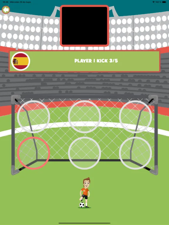 Скриншоты Penalty free kick shoot iPad 