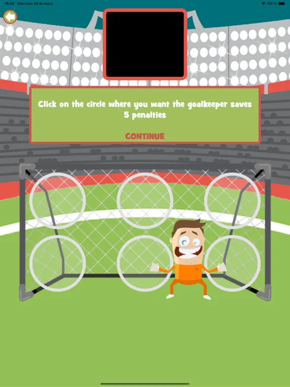 Скриншоты Penalty free kick shoot iPad 