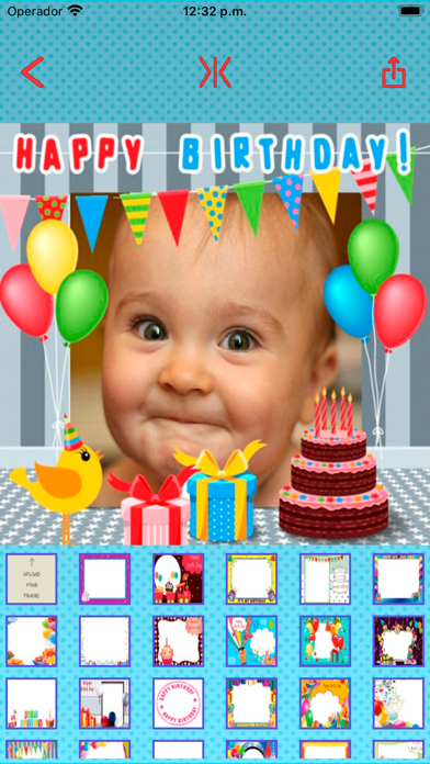 Happy birthday photos frames應用截圖
