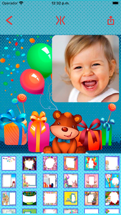 Happy birthday photos frames應用截圖