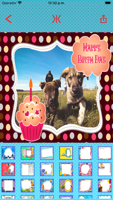 Happy birthday photos frames應用截圖