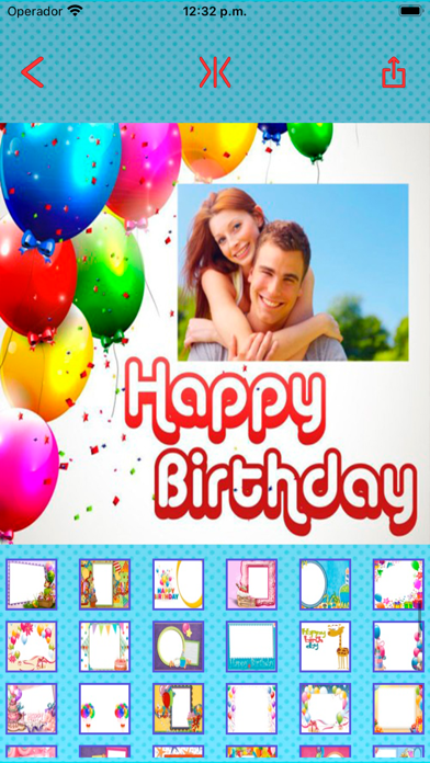 Happy birthday photos frames應用截圖