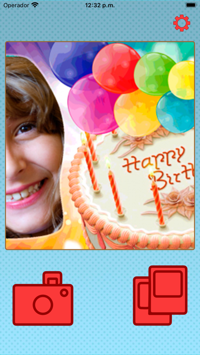 Happy birthday photos frames應用截圖