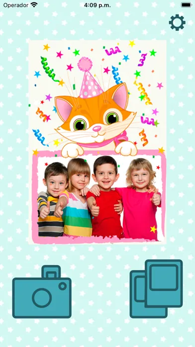 Tangkapan skrin Happy birthday frames cards .