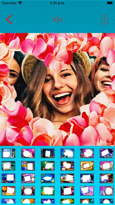 Flowers frames to cards Ekran Görüntüleri