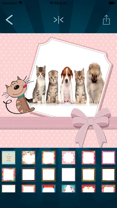 Frames edit and create cards スクリーンショット