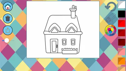 Ảnh chụp màn hình của Houses book to paint