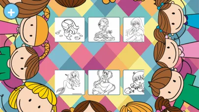 Fairies and mermaids to paint سکرین شاٹس