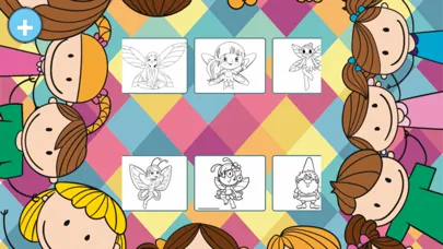 Fairies and mermaids to paint سکرین شاٹس