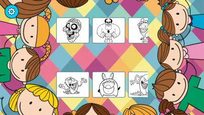 Book of monsters to paint স্ক্রিনশট