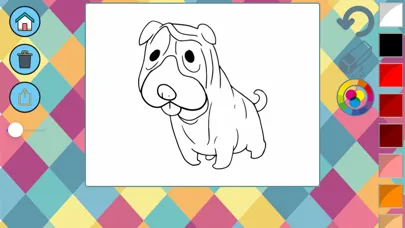 Book of dogs to paint سکرین شاٹس