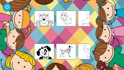 Book of dogs to paint سکرین شاٹس