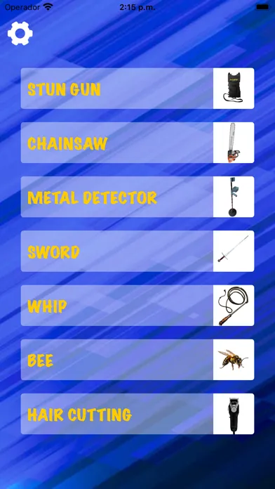 Capturas de pantalla de Stun gun simulator for jokes