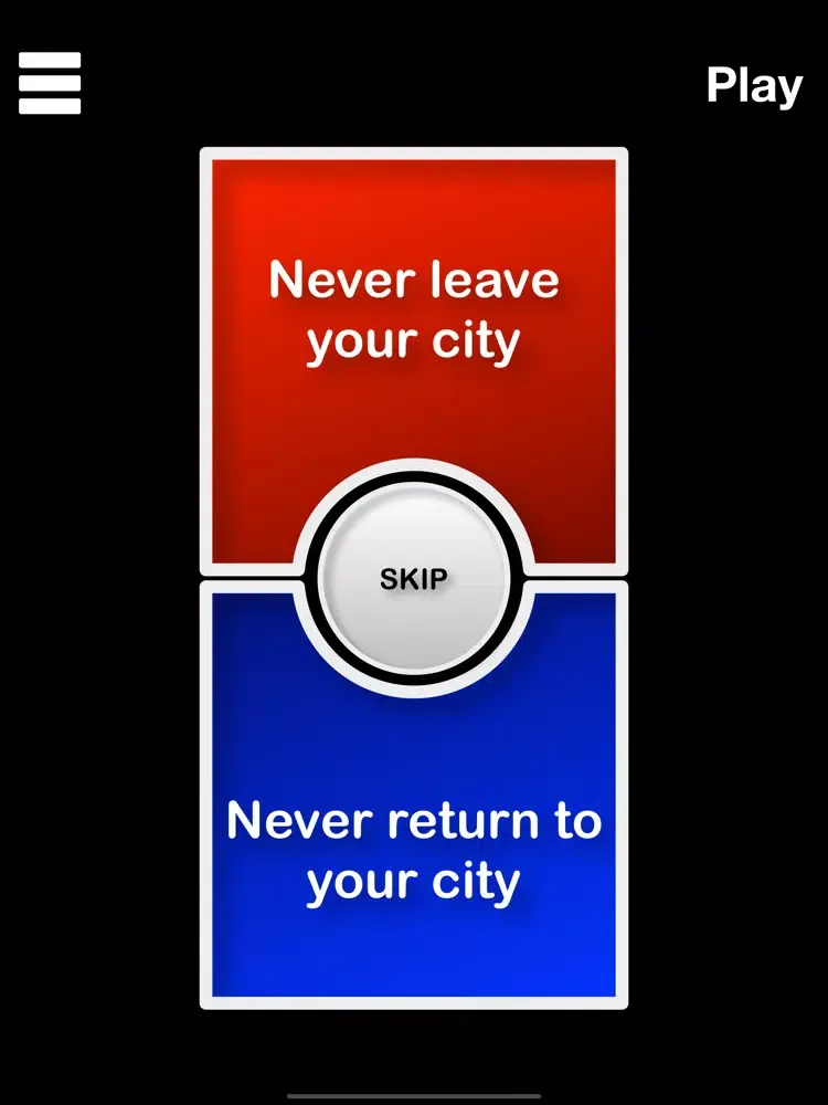 What do you choose? iPad 应用截图