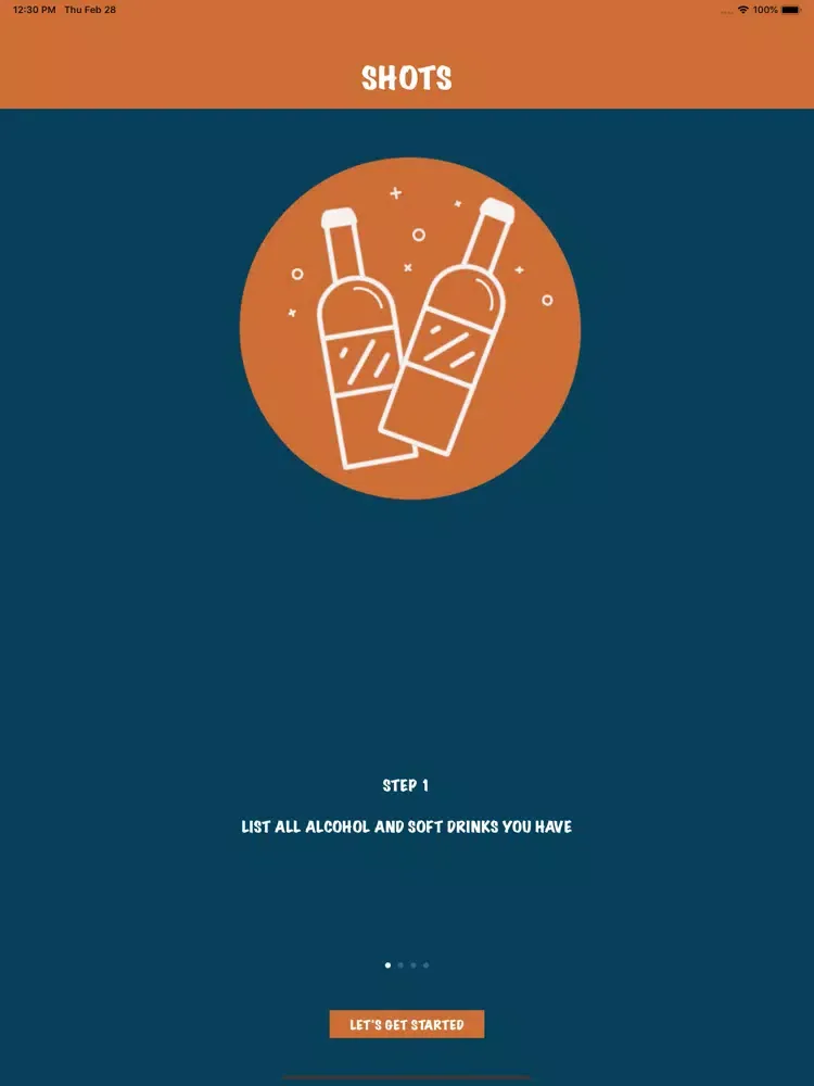 Shots Drink Party Game iPad  Screenshots
