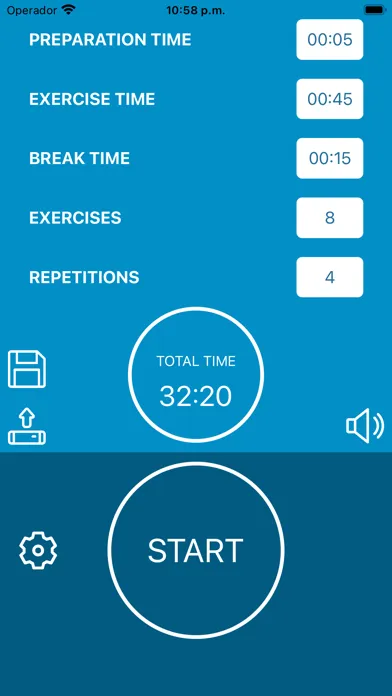 HIIT timer chronometer gym应用截图