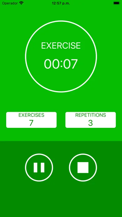 HIIT timer chronometer gym应用截图
