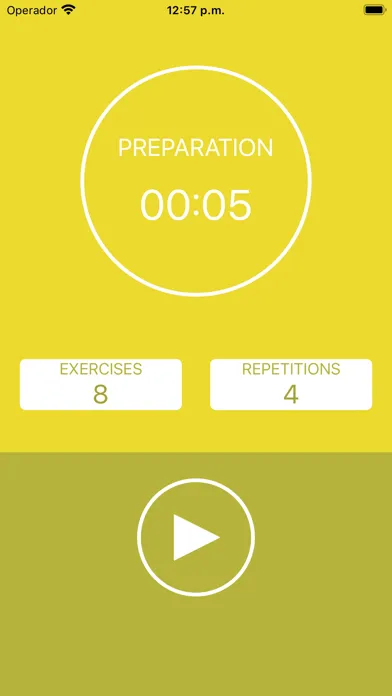 HIIT timer chronometer gym应用截图
