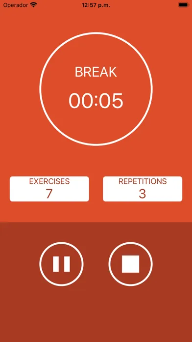 HIIT timer chronometer gym应用截图