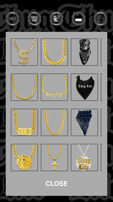 Скриншоты Thug Life photo stickers
