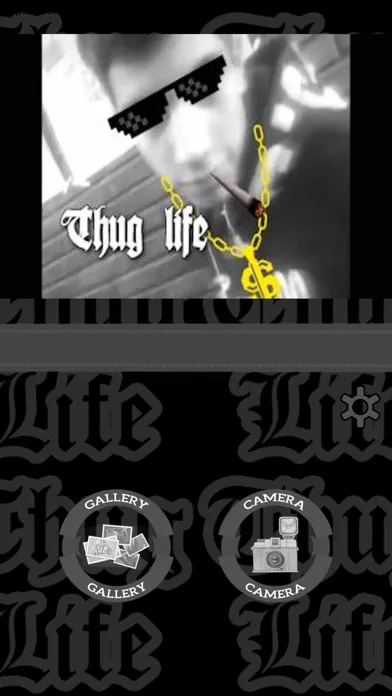 Скриншоты Thug Life photo stickers