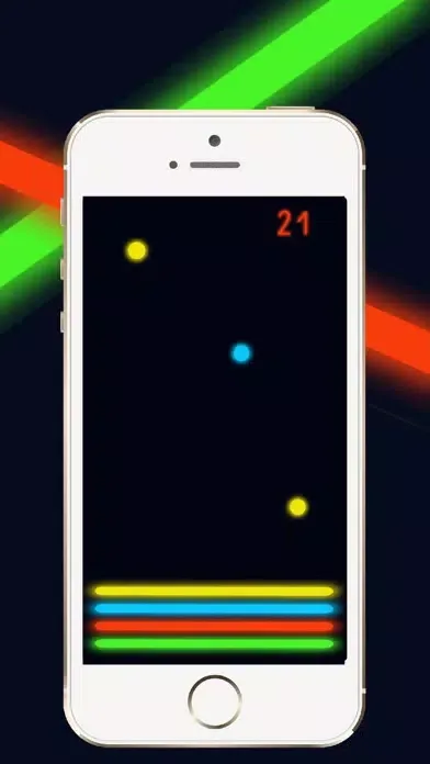 Neon Balls Bounce स्क्रीनशॉट