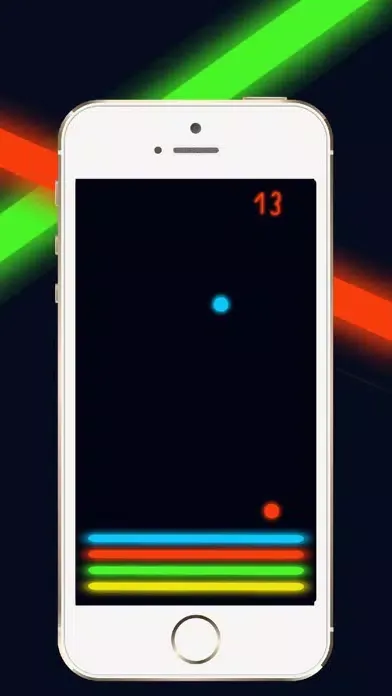 Neon Balls Bounce स्क्रीनशॉट