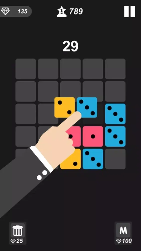 Ari. Merge Dice स्क्रीनशॉट