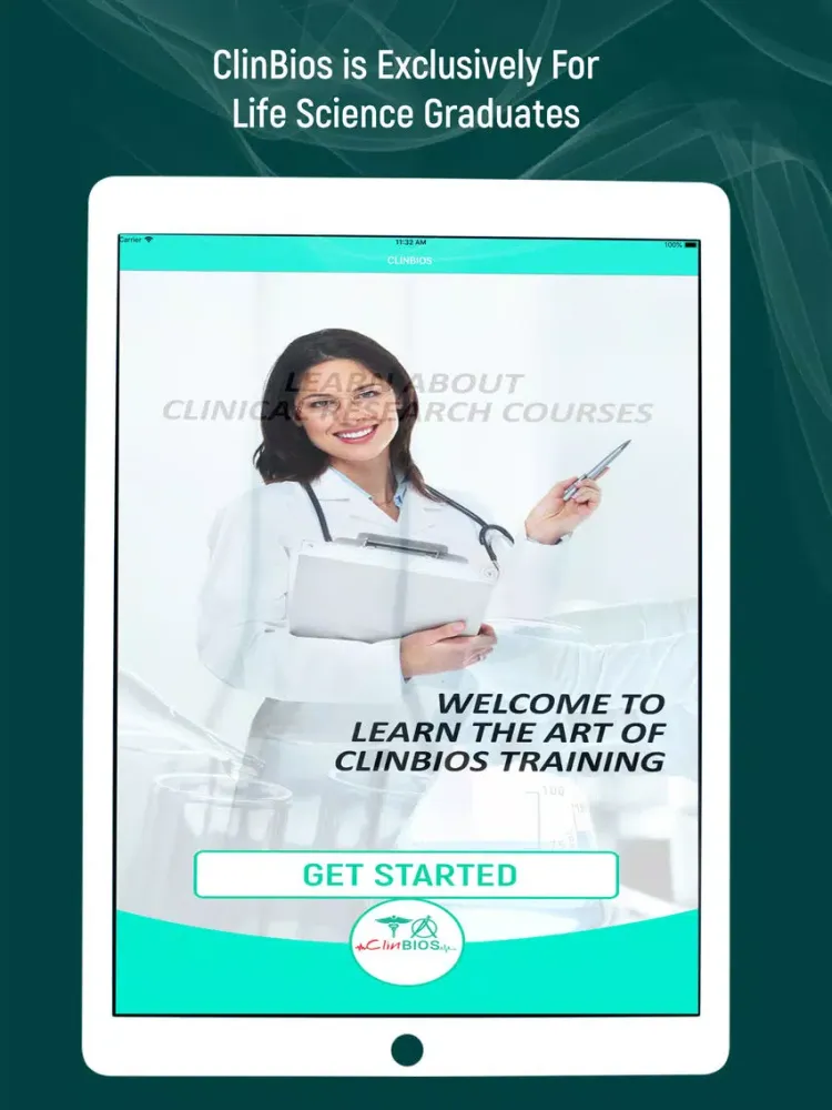 ClinBios iPad  سکرین شاٹس
